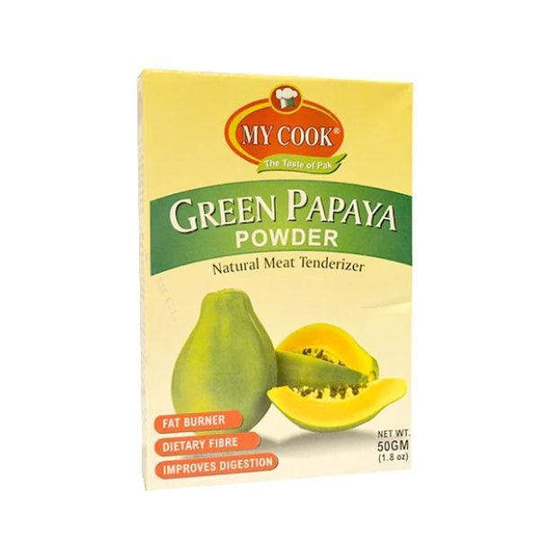 MY COOK PAPAYA POWDER GREEN 50GM