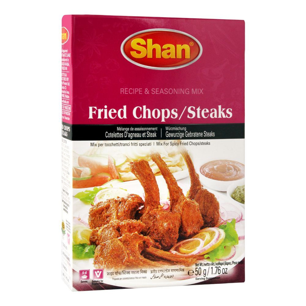SHAN FRIED CHOP STEAK MASALA 50GM