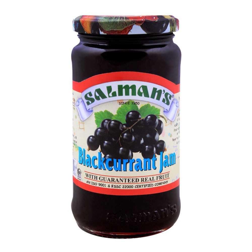 SALMAN JAM 450G BLACK CURRANT