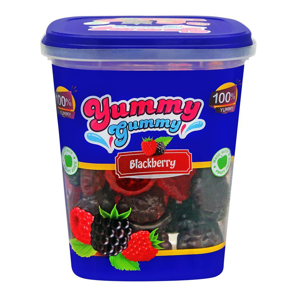 YUMMY GUMMY JELLY 175G BLACKBERRY