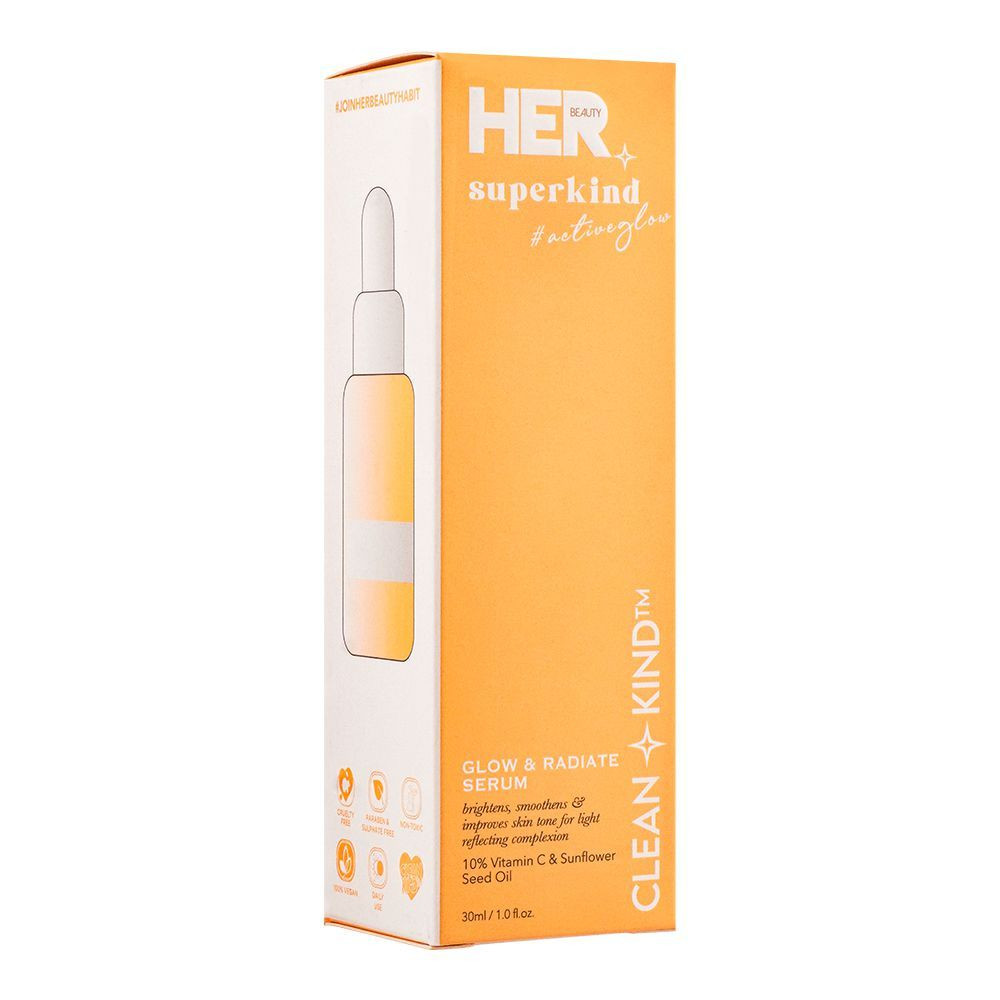 HER BEAUTY SERUM 30ML GLOW RADIANT