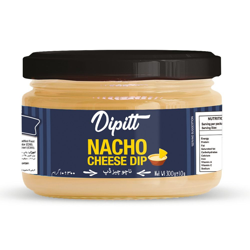 DIPITT NACHO CHEESE DIP 300G