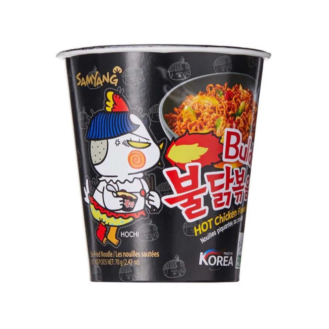 BULDAK NOODLES CUP 70G HOT CHICKEN