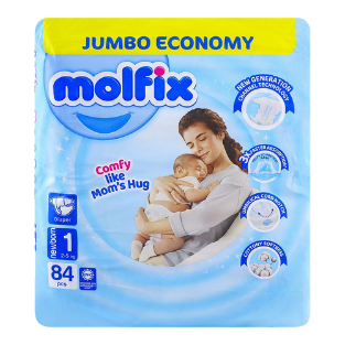 MOLFIX JUMBO NEW BORN 84PC