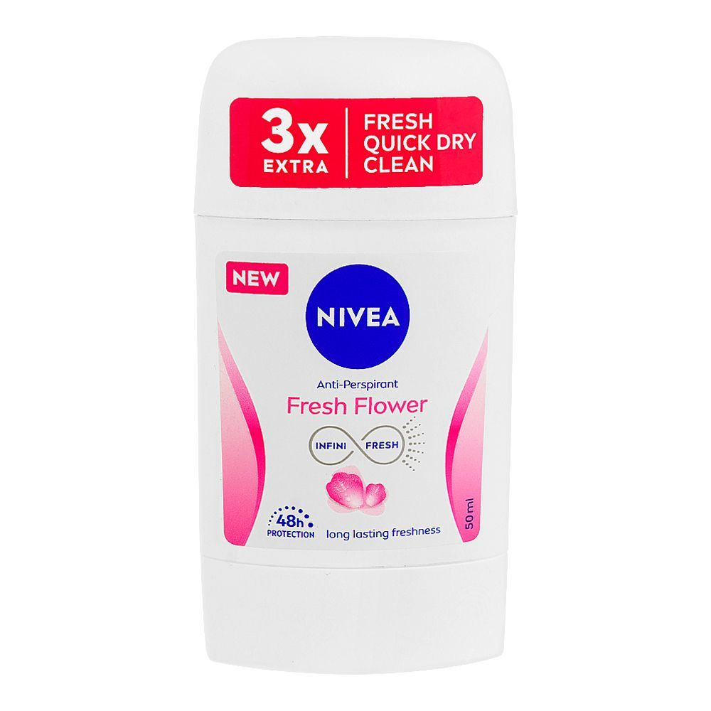 NIVEA DEO STICK 50ML FRESH FLOWER