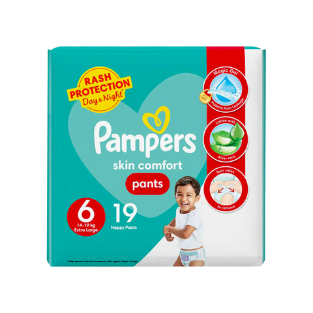 PAMPERS PANTS XL #6 19PC