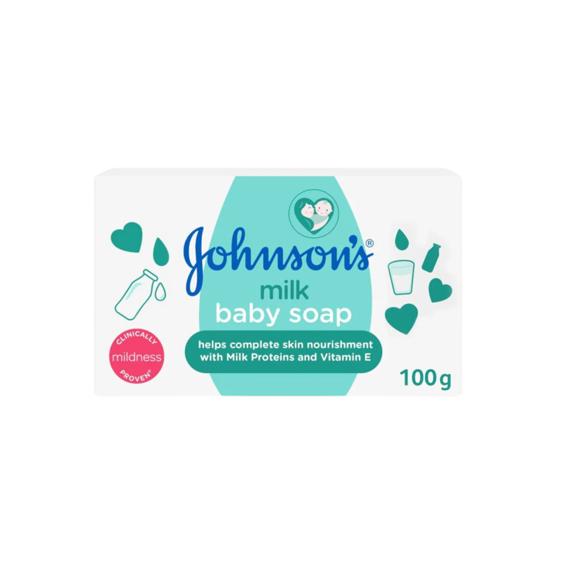 JOHNSONS BABY SOAP 100G  MILK