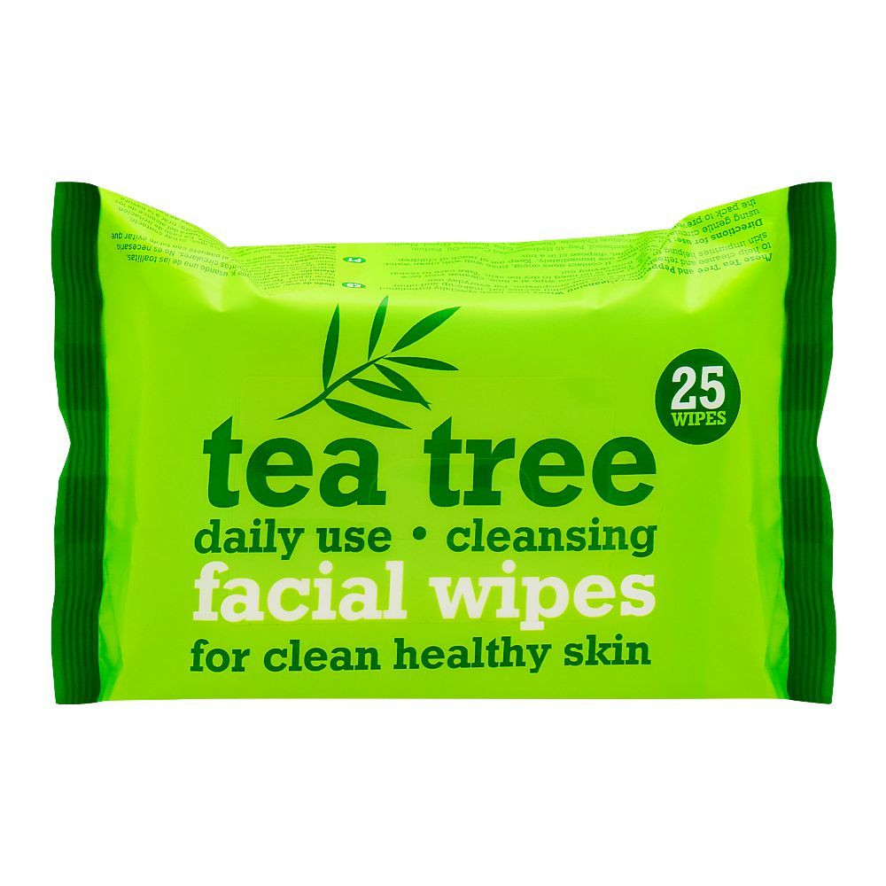 TEA TREE FACIAL WIPES 25PC