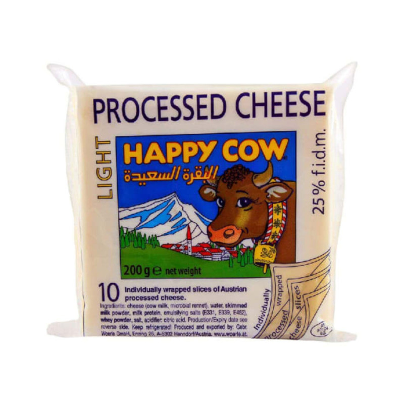 HAPPY COW CHEESE 200G LOW FAT