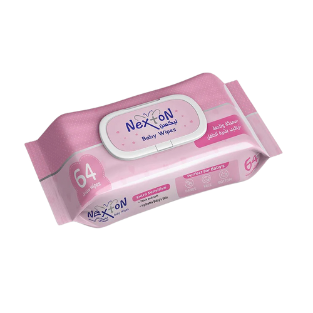 NEXTON BABY WIPES 64PC SENSTITIVE