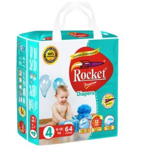 ROCKET PREMIUM JUMBO L-4 64PC