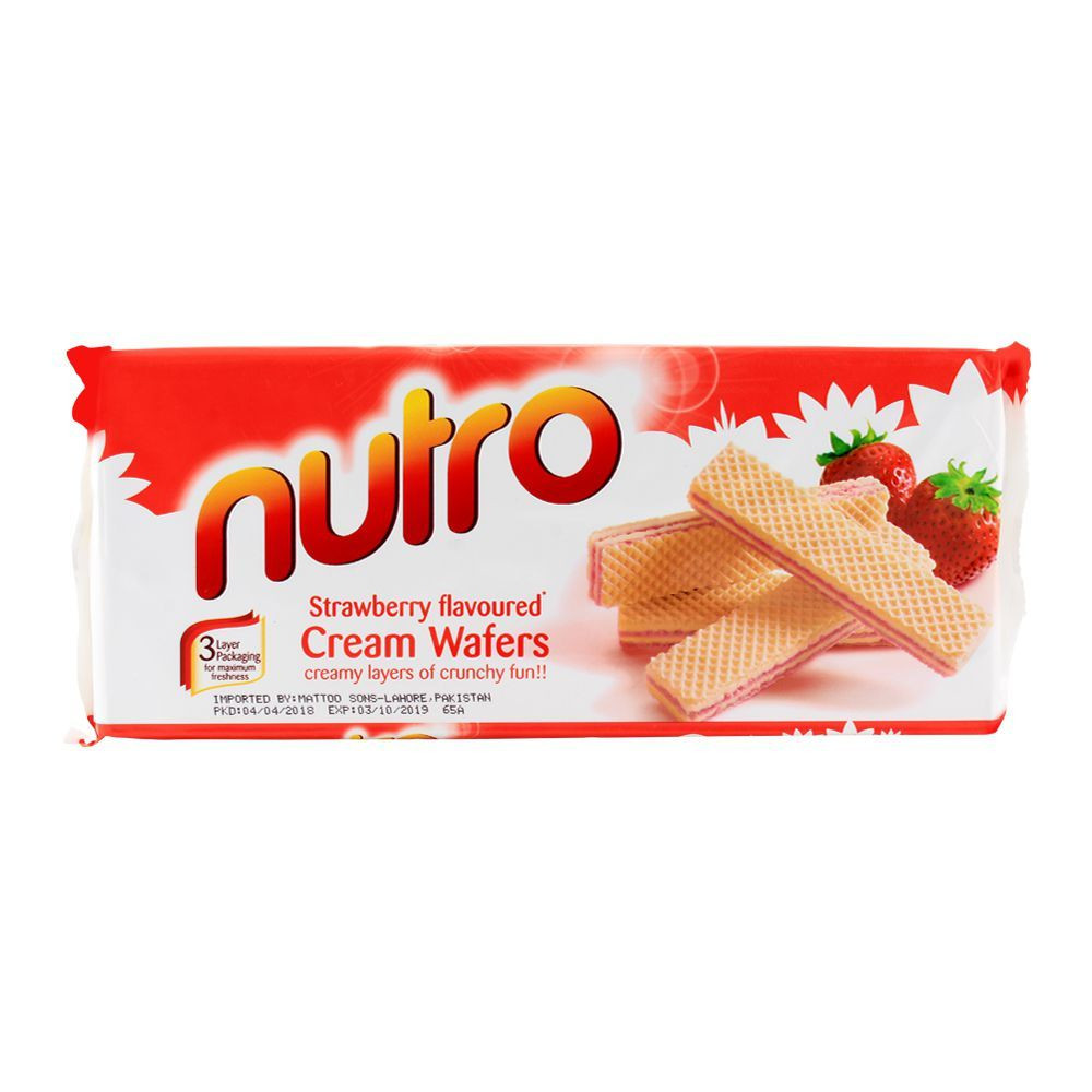 NUTRO WAFERS 150G STRAWBERRY