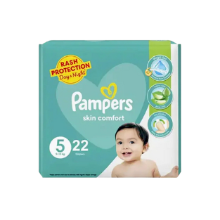 PAMPERS JUMBO JUNIOR #5 22PC
