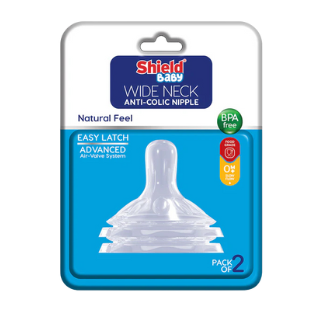 SHIELD NIPPLE-WIDE NECK