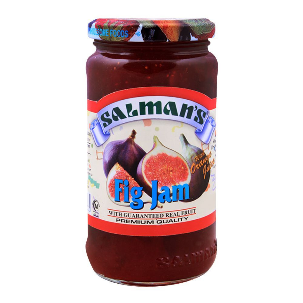 SALMAN JAM 450G BLACK FIG