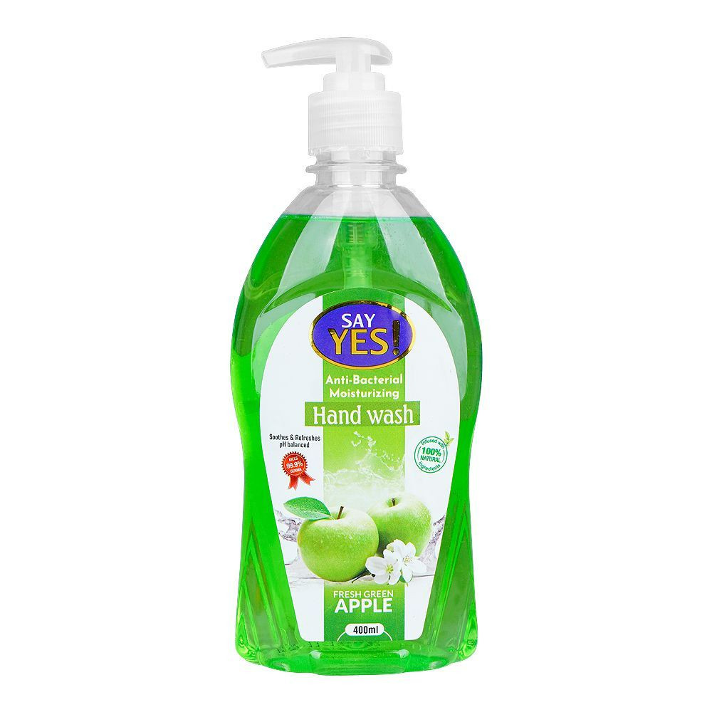 SAY YES HAND WASH 400ML APPLE