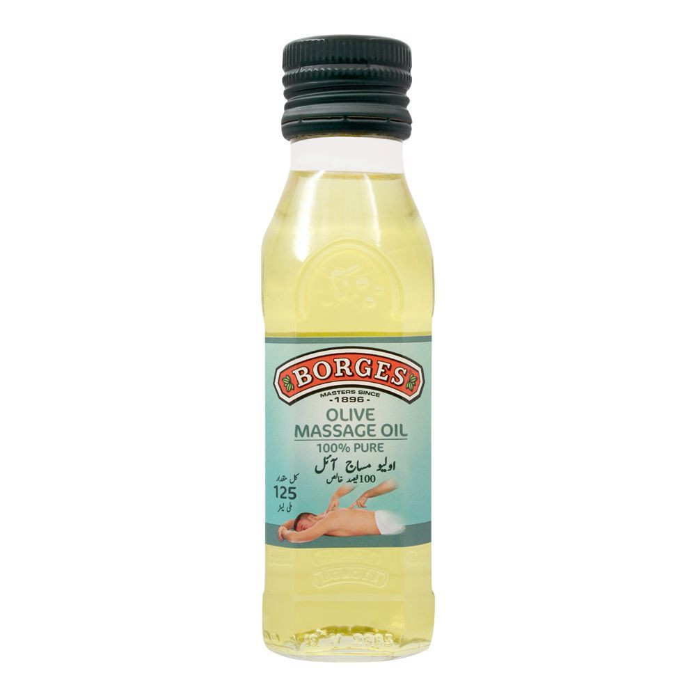 BORGES OLIVE MASSAGE OIL 125ML