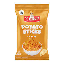 GO ROYALE POTATO STICKS 60G CHEESE