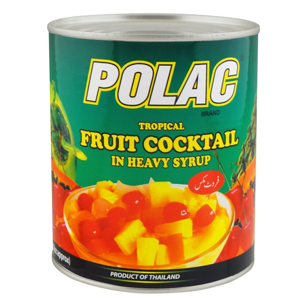 POLAC FRUIT COCKTAIL TIN 2850GM GREEN