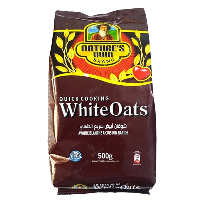NATURE OWN WHITE OATS 500G POUCH