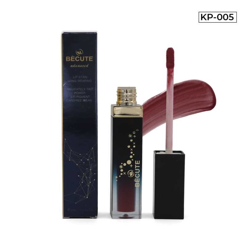 BECUTE LIP STAIN LONG WEARING 6ML #005