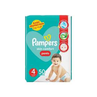 PAMPERS PANTS MAXI #4 50PC