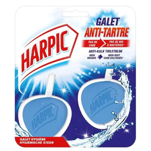 HARPIC T/FRESHENER 40G*2 ANTI-TARTRE