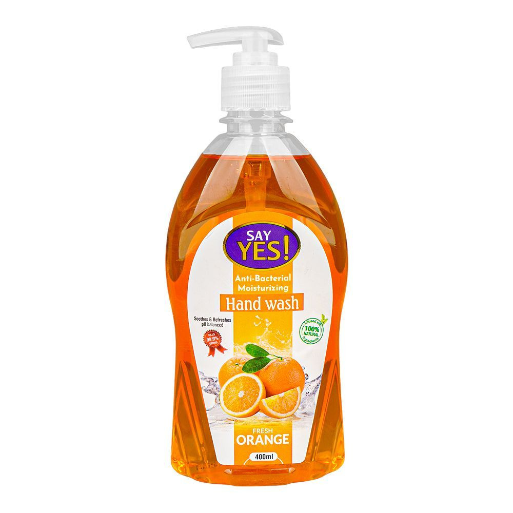 SAY YES HAND WASH 400ML ORANGE
