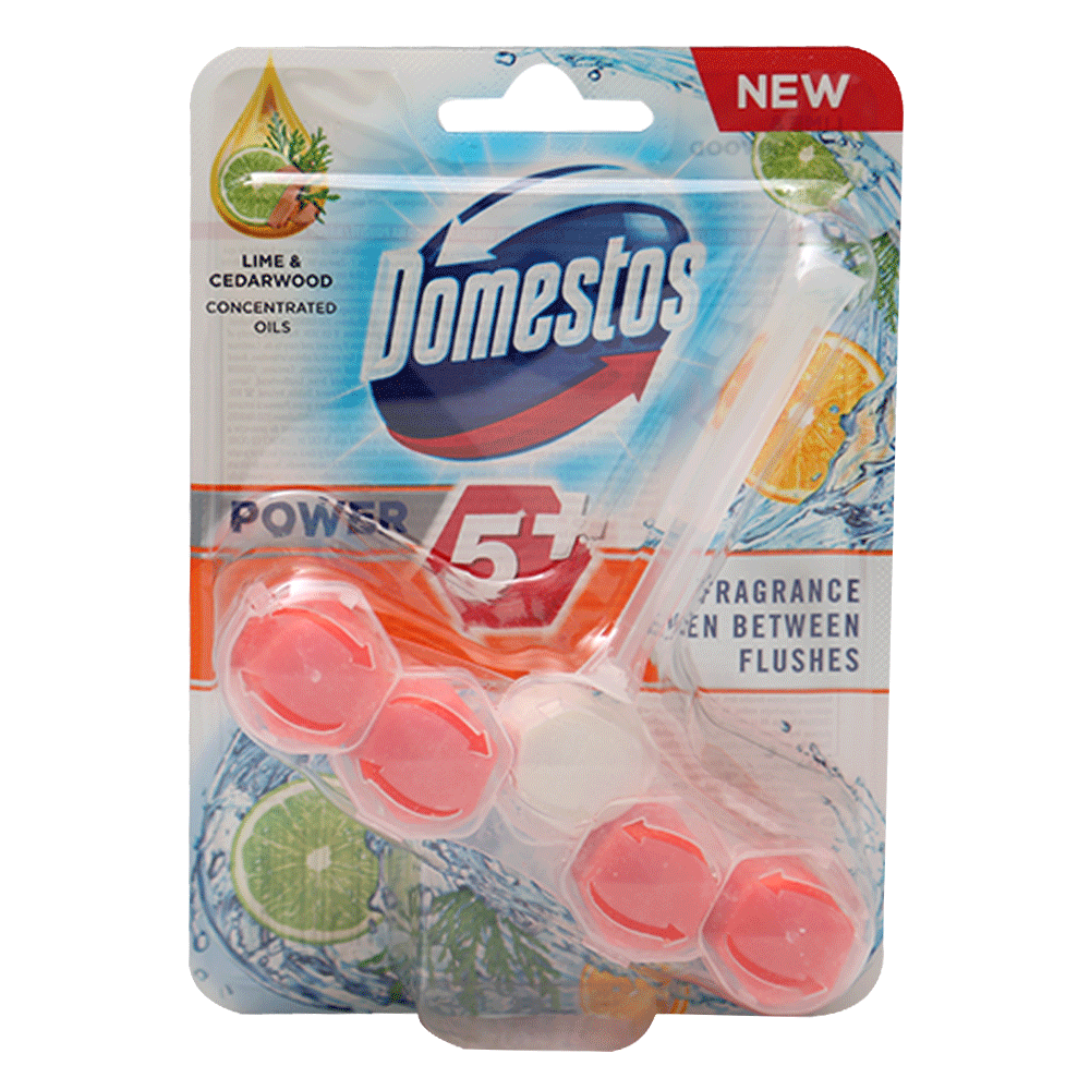 DOMESTOS A/FRESHNERS LIME & CEDARWOOD OCEAN 55GM