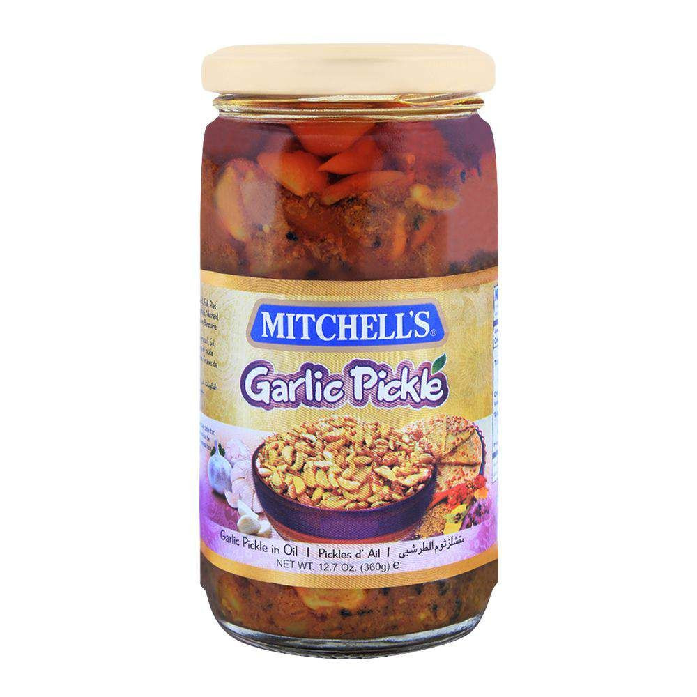 MITCHELLS PICKLE 285GM GARLIC