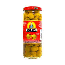 FIGARO GREEN OLIVES STUFFED 340G