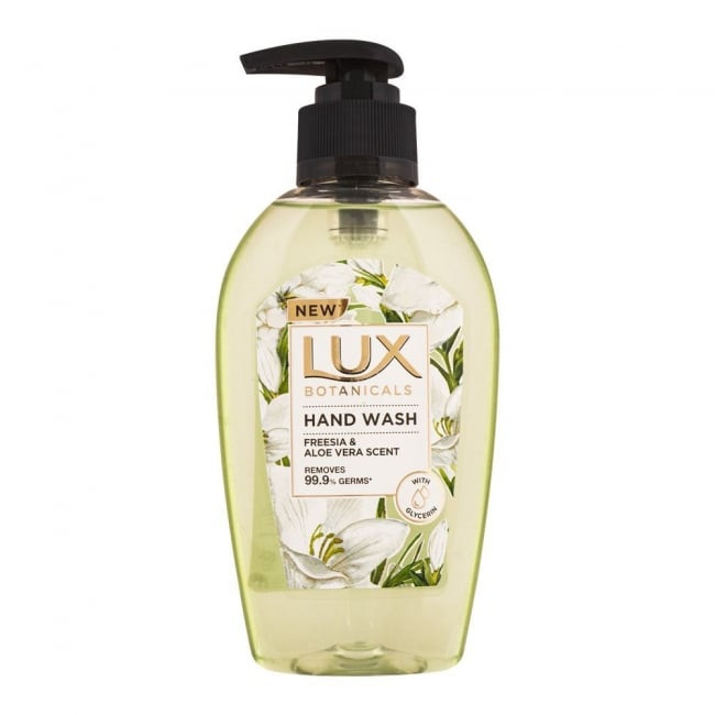 LUX H/WASH 220ML ALOE VERA