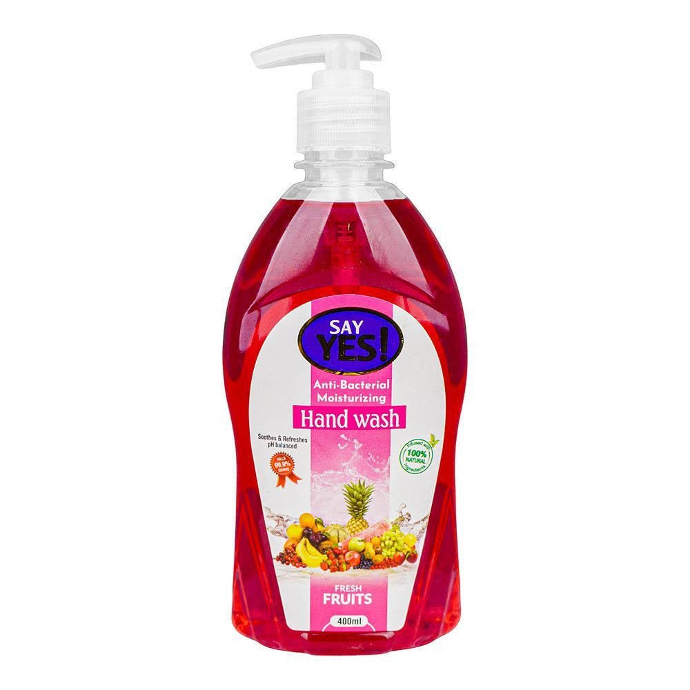 SAY YES HAND WASH 400ML FRUITS