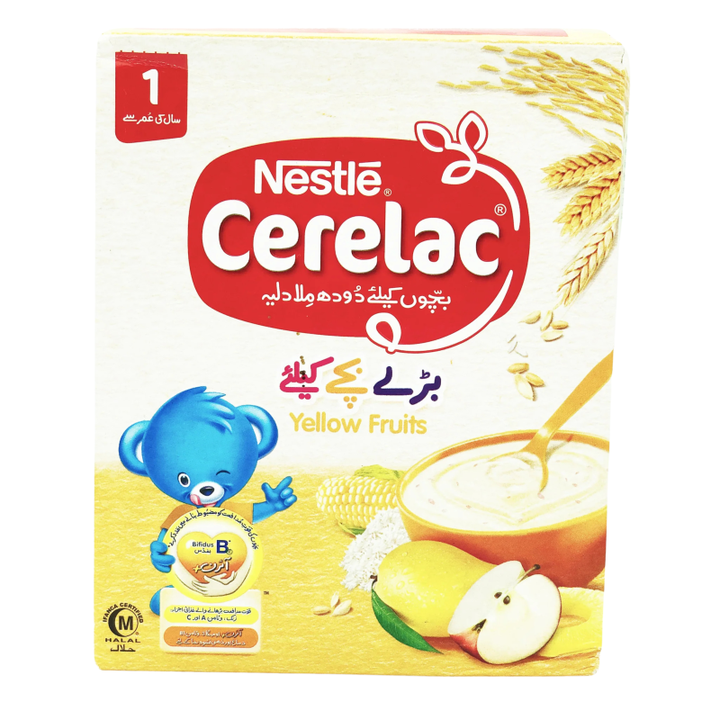 NESTLE CERELAC 175G YELLOW FRUITS